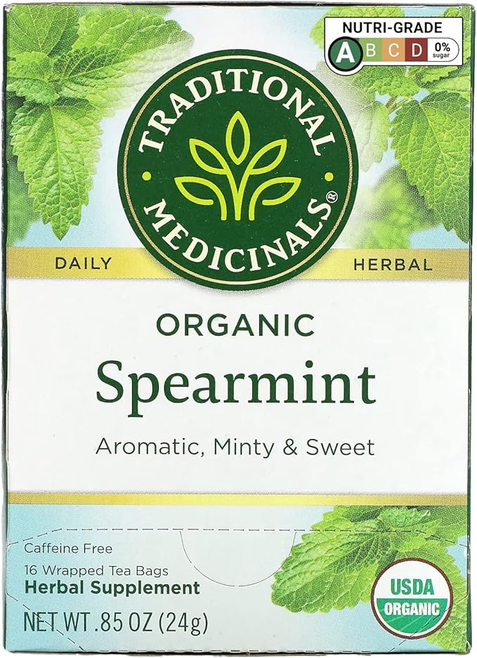 Traditional Medicinals Spearmint Tea 16 Bags