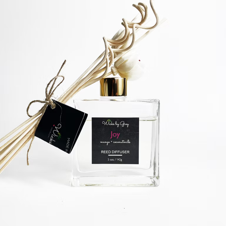WICKS BY GREY Joy Mango Coconut Milk Diffuser