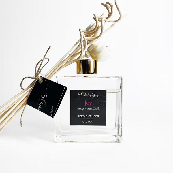 WICKS BY GREY Joy Mango Coconut Milk Diffuser