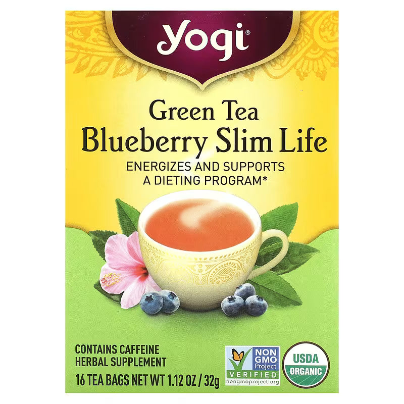 Yogi Green Tea Blueberry Slim Tea