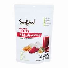 Sunfood Super Foods Organic Beets & Mushrooms 5.31oz