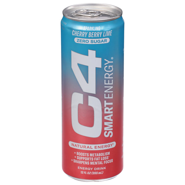 C4 Smart Energy Cherry Berry Lime 12 Fl oz