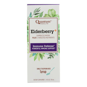 Quantum Elderberry + Syrup 4 fl oz