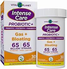 Vital Planet Intense Gas Care + Bloating 30 Caps