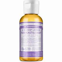 Dr Bronner's Pure Castile Soap Lavender 2 Fl oz