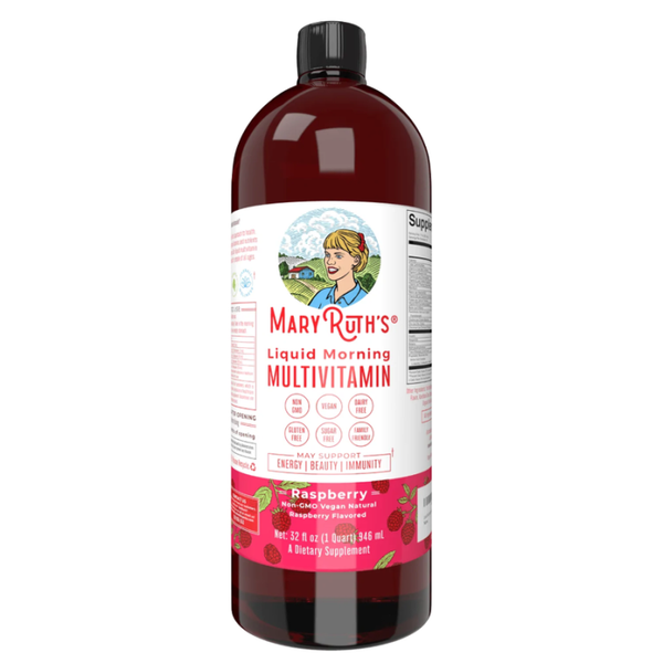 Mary Ruth's Liquid Morning Multivitamin (Raspberry) 30 Fl oz