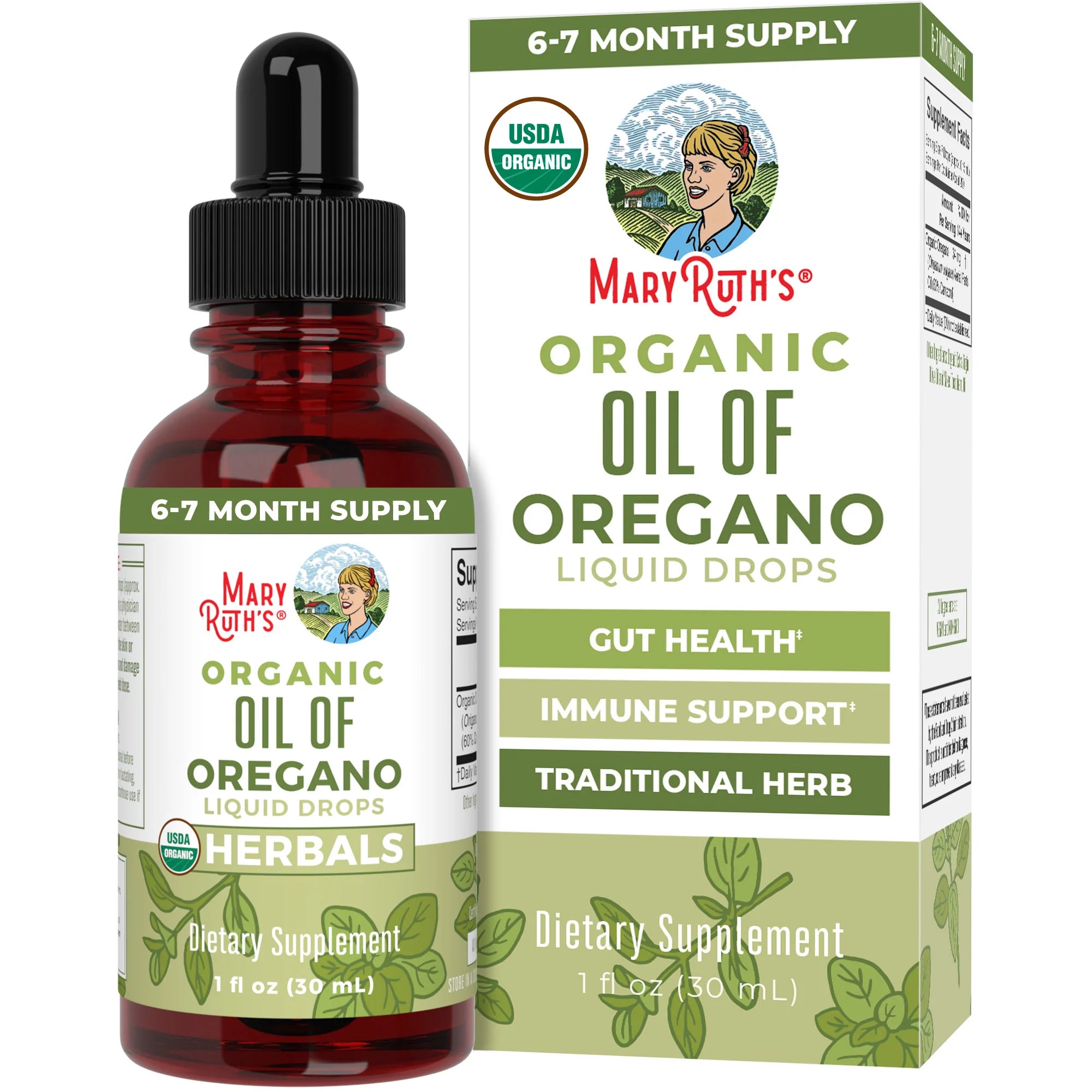 Mary Ruth Oil Of Oregano 1 fl oz
