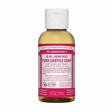 Dr Bronner's Pure Castile Rose 2 fl oz
